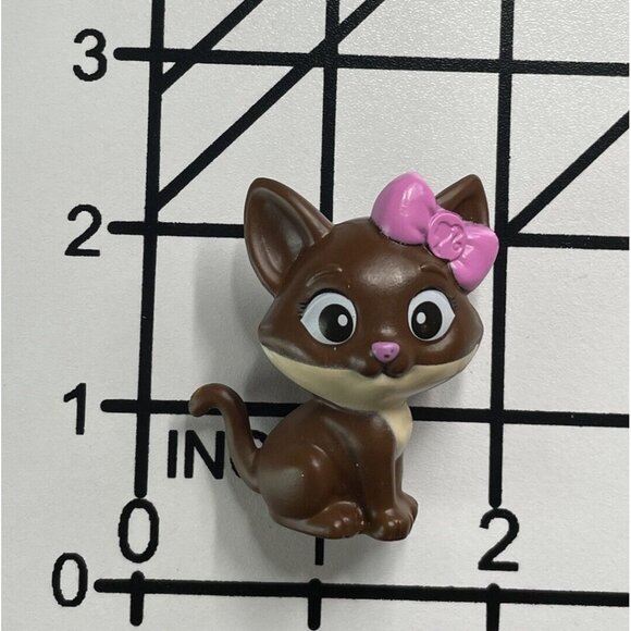 Mattel Barbie Size Pet Kitty Cat Figure Replacement Miniature Figure 2" - Picture 8 of 8